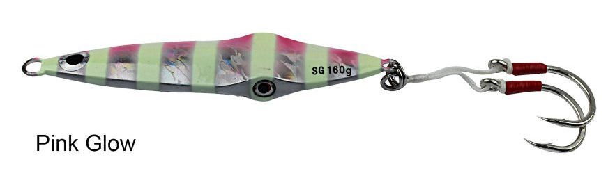 Savage gear Squısh Jig 12cm 160g Suni Yem Pınk Glow Zebra