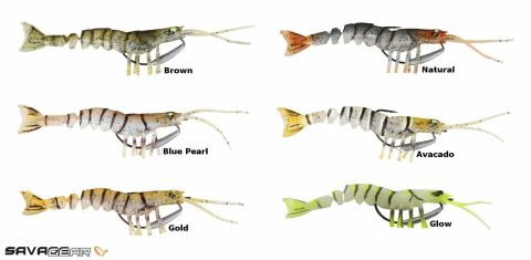 Savage gear TPE Manic Shrimp 6.5 cm 4 gr Suni Yem Gold