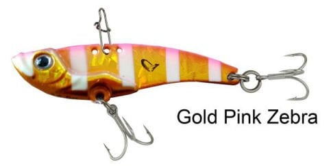 Savage gear 3D VIB Blade 3,5 cm 4gr Suni Yem Gold Pink Zebra