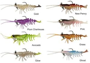 Savage Gear 3D Shrimp RTF 9 cm 7 gr Gold 2 Pcs