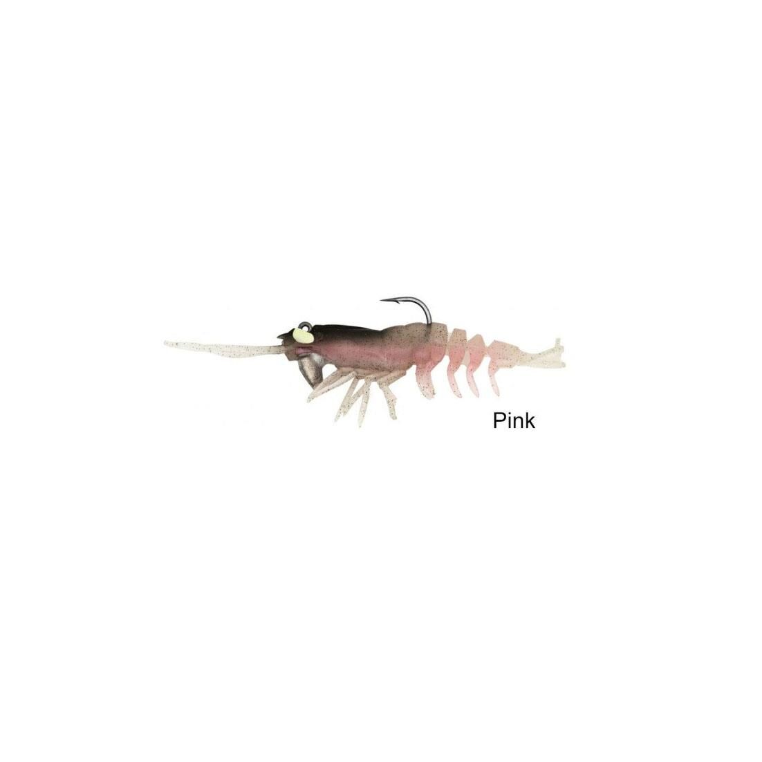 Savage Gear 3D Shrimp RTF 9 cm 7 gr Suni Yem 2 Adet Pink