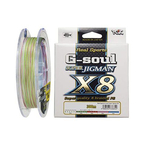 Ygk G-Soul Super Jigman X8 300M 0.165MM PE 1