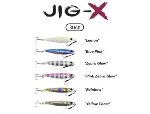 Fujin Jig-X 30gr #Yellow Chart