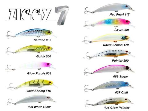 Fujin Ziggy 70mm 9.6gr Sinking Goldy #050
