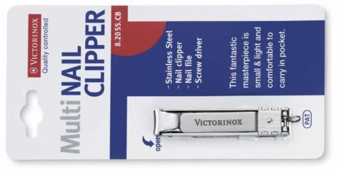 Victorinox 8.2055.CB Kart Üzerinde Tırnak Makası