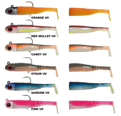 SEABOR LILY SHAD 150GR 2+1 SİLİKON YEM PINK UV