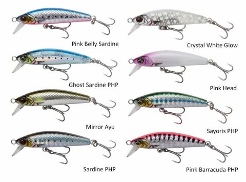 Savage Gear Gravity Minnow 5 cm 8 gr Suni Yem Ghost Sardine PHP