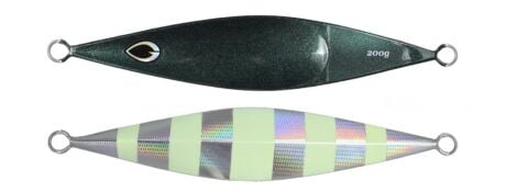 SEABOR DRAGON JIG 200GR ZEBRA GLOW