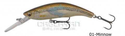 Savage gear 3D Minnow Diver 7,5cm 9g Suni Yem 01-Minnow