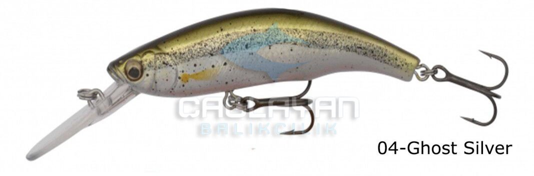 Savage gear 3D Minnow Diver 9,5cm 19g Suni Yem 04-Ghost Silver