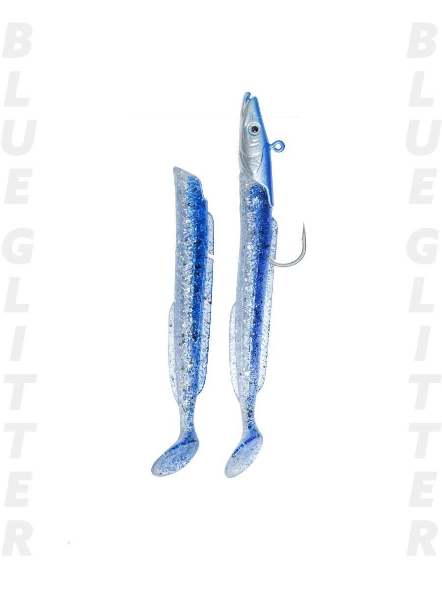 Fujin Salt Eel #21 Blue Glitter 13cm 22gr Combo