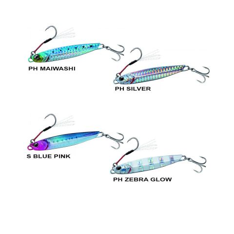 Daiwa Samurai Jig R 20 Ph Zebra Glow    