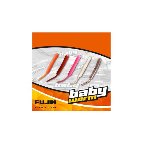 Fujin Baby Worm Fjbw06 5,2cm Floating Rainbow