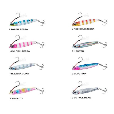Daiwa Samurai Jig R 40 L Red Gold Zebra    