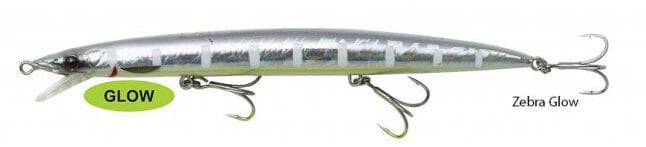 Savage gear Jerk Minnow 175 mm 29 gr Sınkıng Suni Yem Zebra Glow