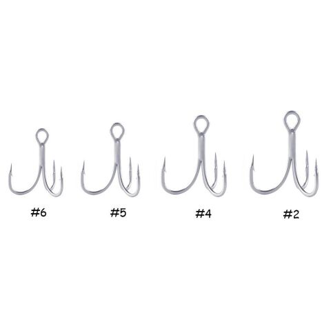Savage Gear SGY 2X Trebles 8 Adet İğne #6