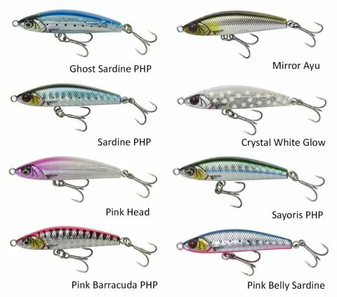 Savage gear Gravity Pencil 4.5 cm 5 gr Suni Yem Mirror Ayu