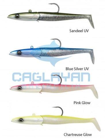 Savage gear Sandeel 20 cm 265 gr 2+1 Suni Yem Sandeel UV