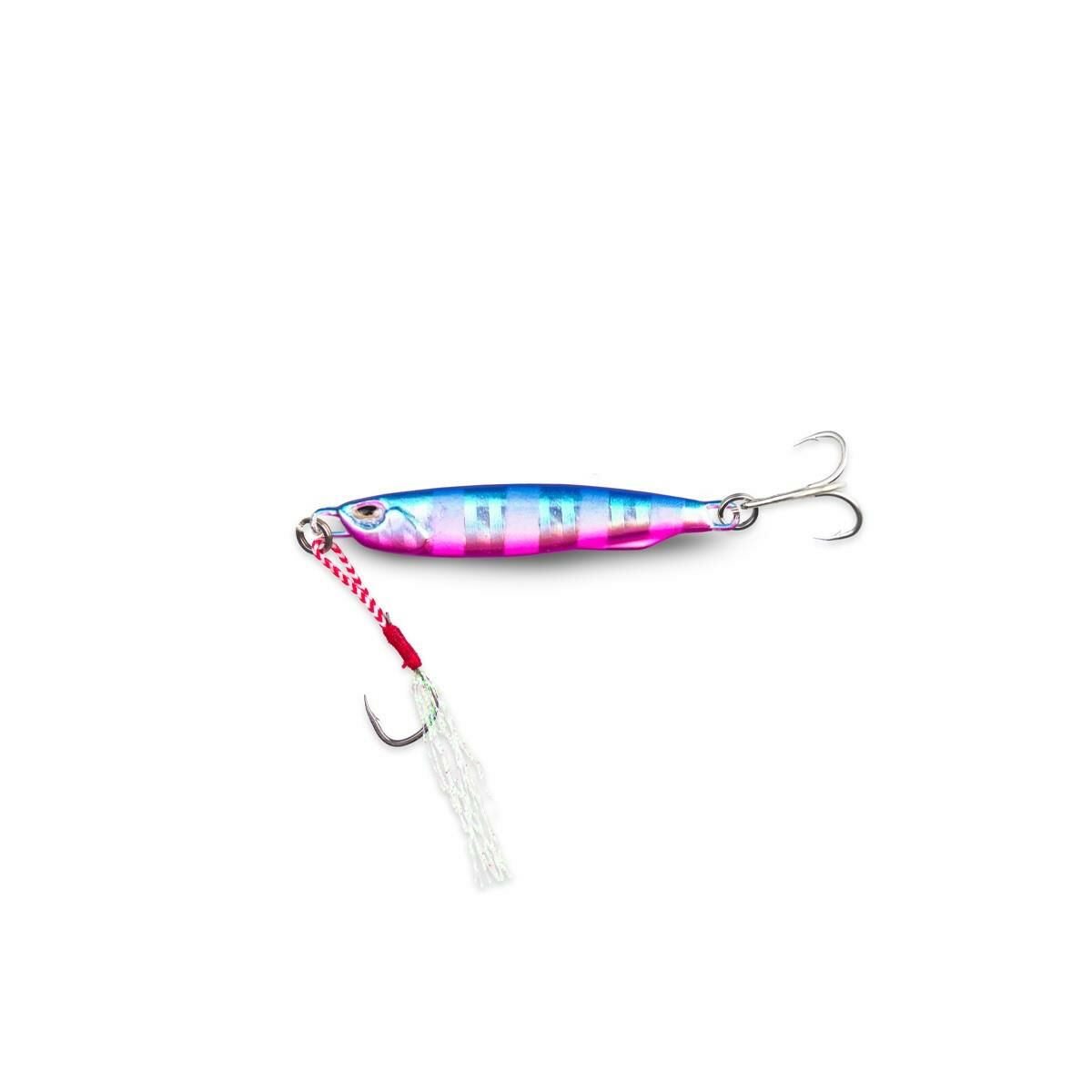 Fujin Metal Go 15gr 55mm Blue Pink Zebra Glow Jig