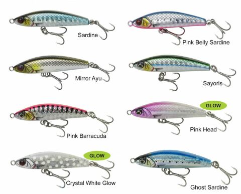 Savage gear Gravity Pencil 5 cm 8 gr Suni Yem Ghost Sardine