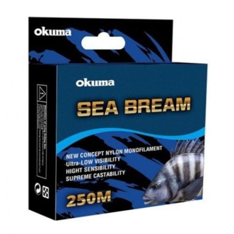 Okuma Sea Bream Nylon Clear Color 250 m 0,26mm