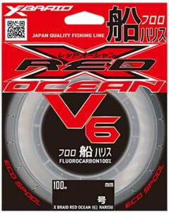 YGK Red Ocean V6 FC 100m 0.52mm