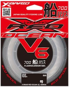 YGK Red Ocean V6 FC 100m 0.66mm