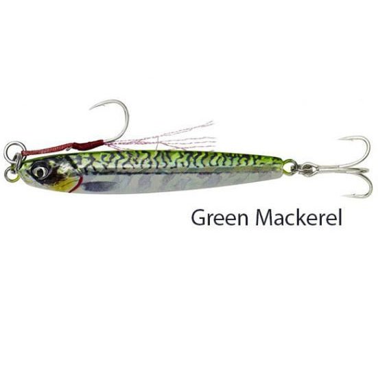 Savage gear 3D Jig Minnow 8 gr 5,4 cm Suni Yem Green Mackerel