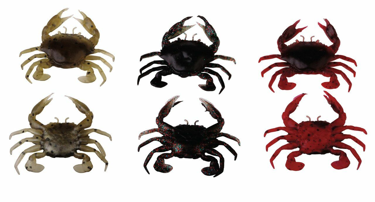 Savage gear LB 3D Manic Crab 2.5 cm 5 Adet Suni Yem Black Crab