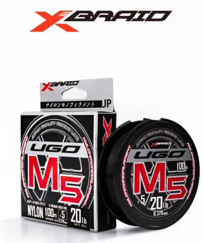 YGK UGO M5 Nylon 100m 16 LB 0.33mm
