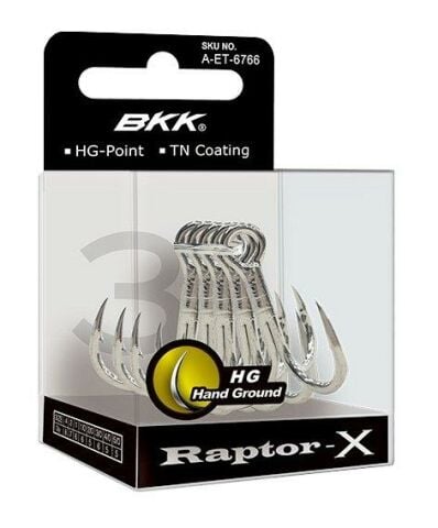 BKK Raptor-X 1/0 Üçlü İğne