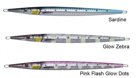 Savage gear 3D Needle Jig 150 gr 23 cm Suni Yem Pink Flash Glow Dots