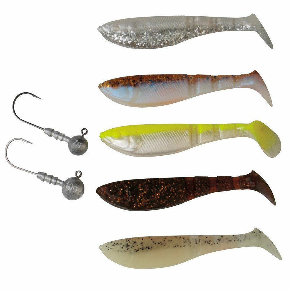 Savage gear LB Pro 4Play Shad Kit 7.2 cm 5+2 Adet NL Suni Yem
