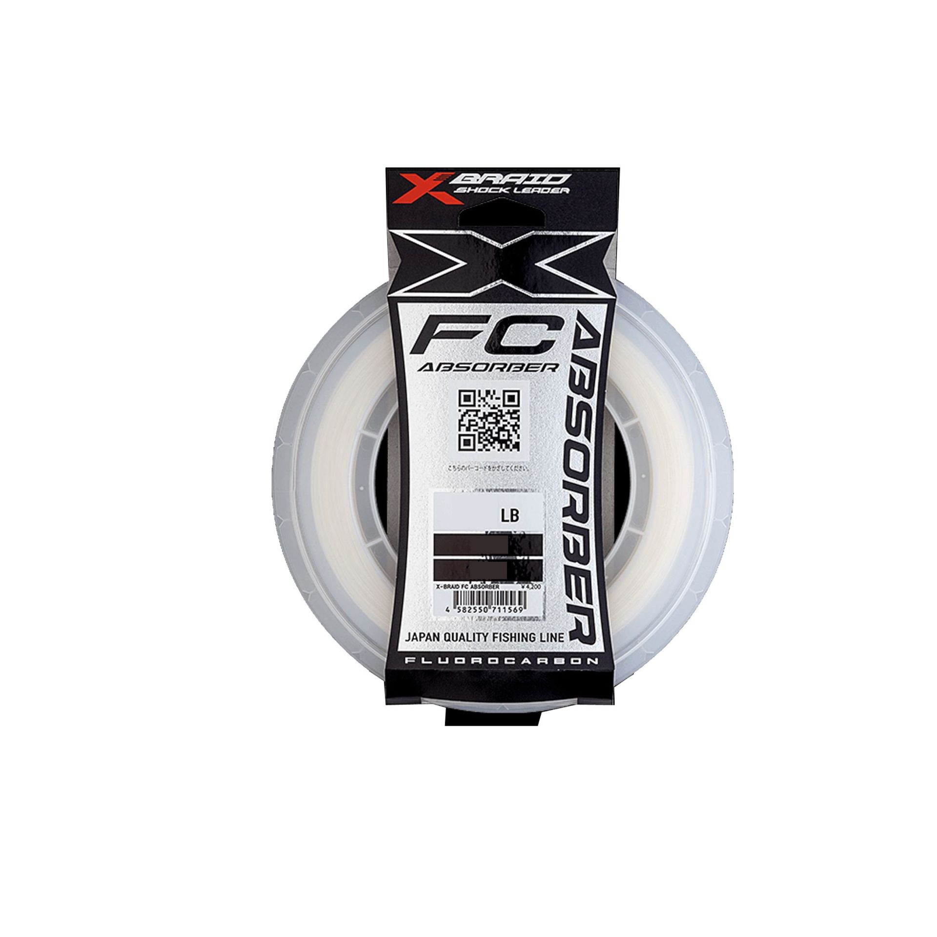YGK Absorber FC 60m 50LB 0,62mm