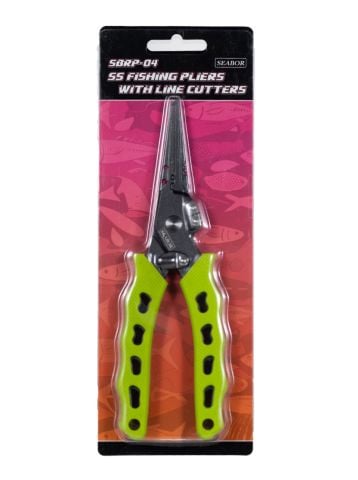 SEABOR SBRP-04 SS FISHING PLIERS WITH LINE CUTTERS