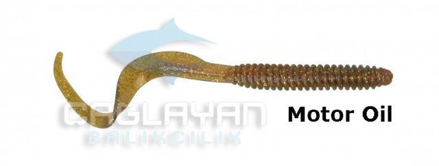 Savage gear LB Rib Worm 110 mm 8 Adet Suni Yem Motor Oil