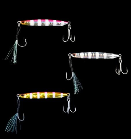RYUJI SILENT JIG TRIO, ZEBRA MIX (3 AD) 15 GR