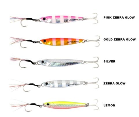RYUJI JIG KING 60GR ZEBRA GLOW
