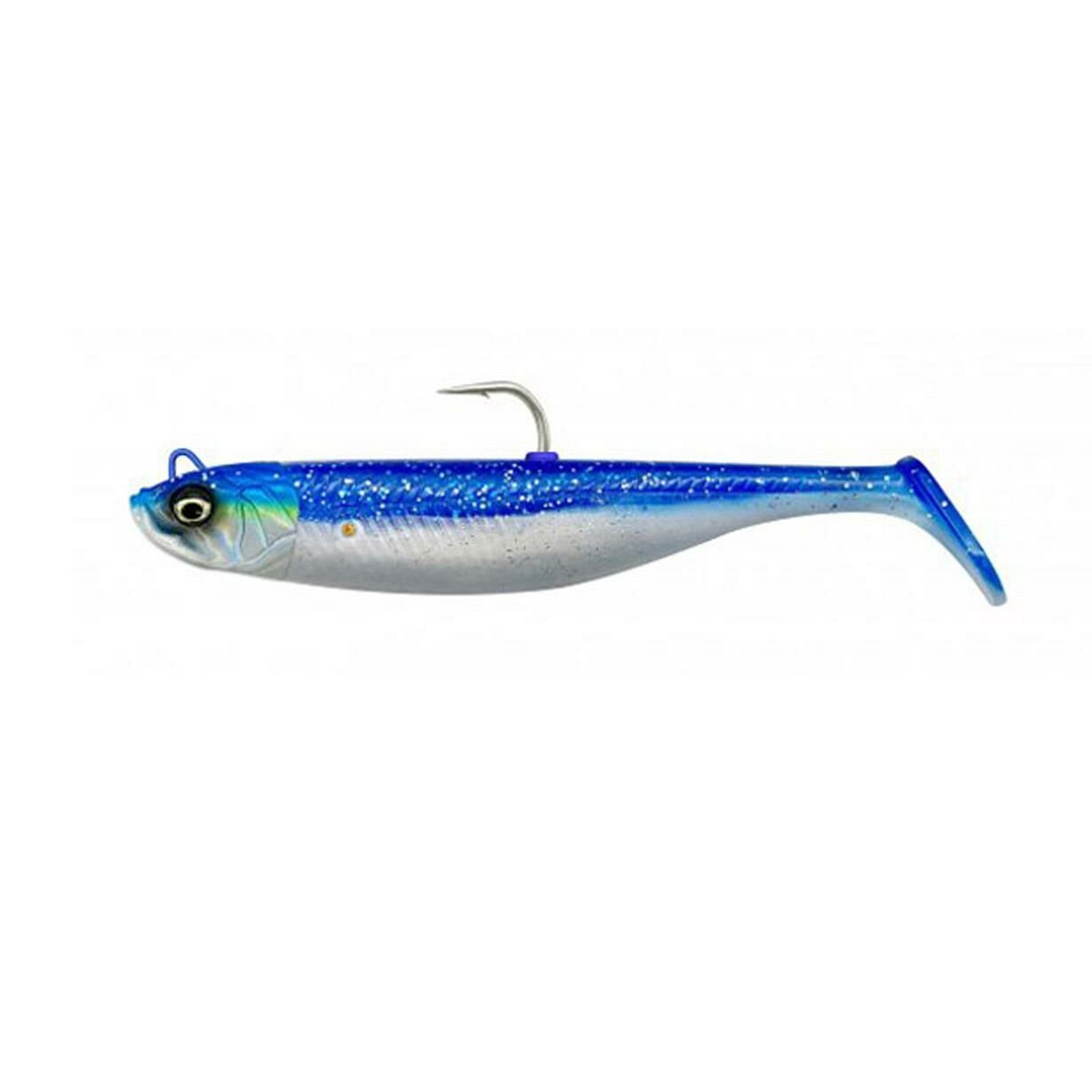 Savage Gear Savage Minnow 10 cm 20 gr Blue Pearl Silver 2+1
