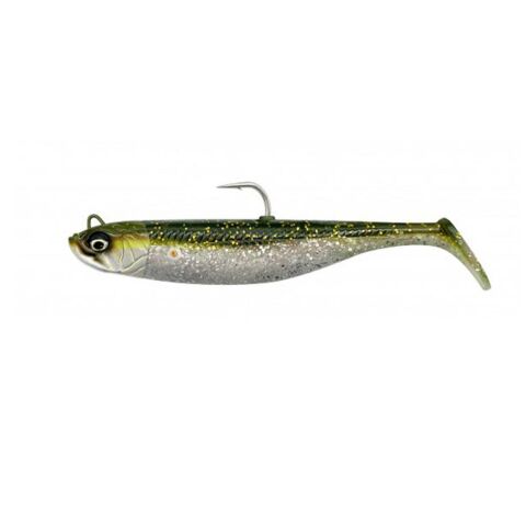 Savage Gear Savage Minnow 12.5 cm 35 gr Green Silver 2+1