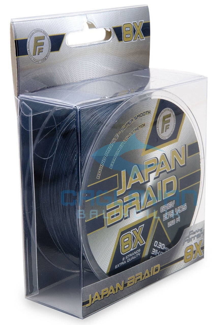 Lineaeffe Japon Braid Grey 250 mt 8 Örgü ip 0,22mm