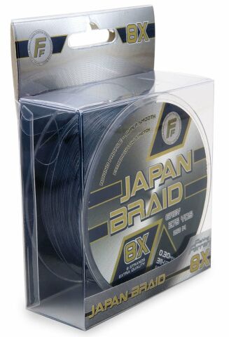 Lineaeffe Japon Braid Grey 250 mt 8 Örgü ip 0.20 mm