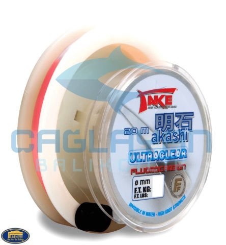 Lineaeffe Take Akashı Double Spool: 50m Pınk + 20m Transparant 0.30 mm