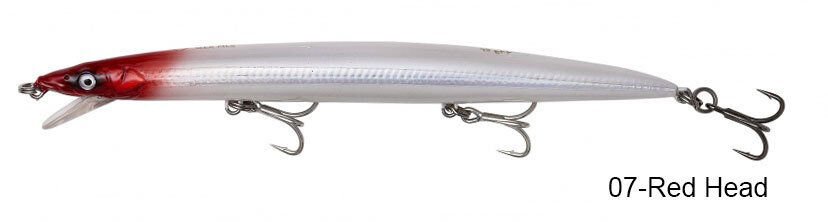 Savage gear  MAG Sandeel Jerk minnow 210 44g SP Suni Yem 07-Red Head