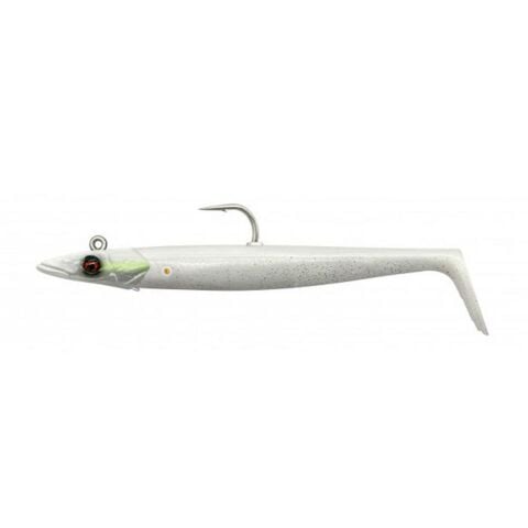 Savage Gear Sandeel V2 12 cm 22 gr White Pearl Silver 2+1