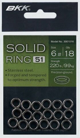 BKK Solid Ring-51 7 16 Pcs