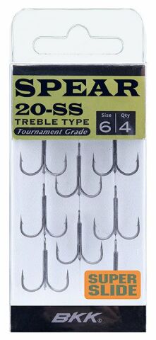 BKK Spear-20 SS Üçlü İğne 2 7 Pcs