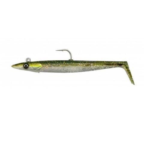 Savage Gear Sandeel V2 17.5 cm 65 gr Green Silver 2+1