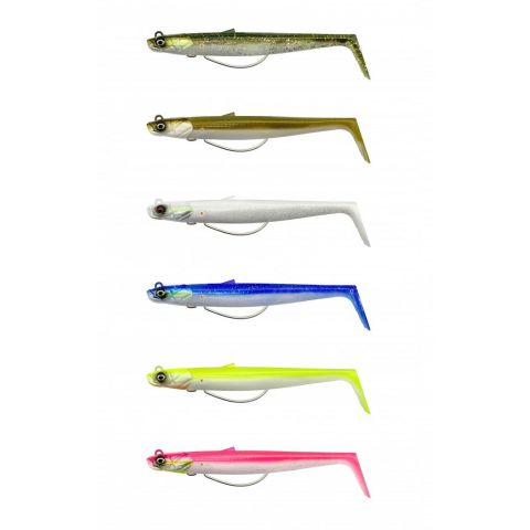 Savage Gear Sandeel V2 WL 11.5 cm 22 gr Pink Pearl Silver 2+1