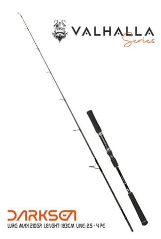 Fujin Valhalla Darksea 183cm 210gr Speed Jig Live Bait Kamışı